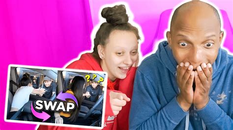 Twin Swap Drive Thru Challenge Merrell Twins Reaction Youtube