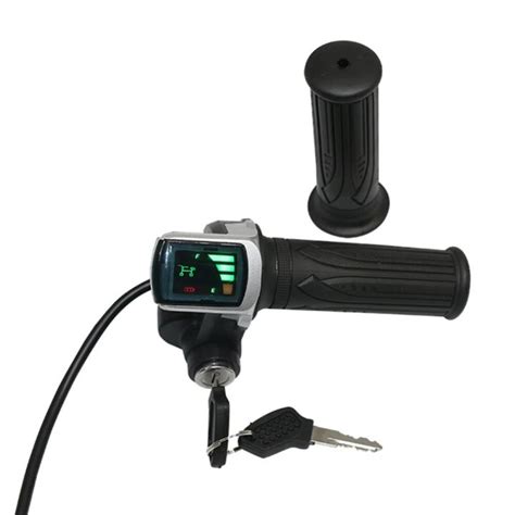 Electric Bike Twist Throttle 24v36v48v Grip Speed Display For All