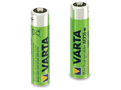 Varta Akku Recharge Accu Power Micro Aaa Nimh Mah Er Blister