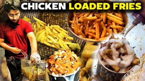 Best Chicken Loaded Fries In Lahore Masala Fries Optp Fries Aloo