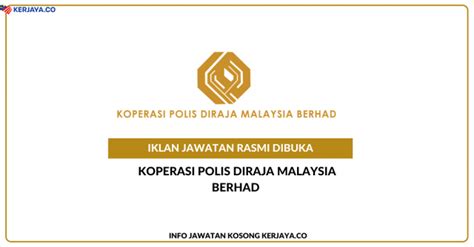 Koperasi Polis Diraja Malaysia Berhad Eksekutif Audit Eksekutif