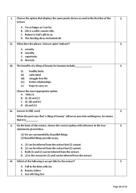 Cbse Class 12 English Core Sample Paper 2023 Pdf Class 12 English Core Sample Papers With