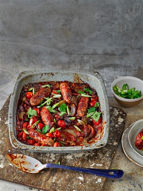 Harissa Sausage Traybake Artofit