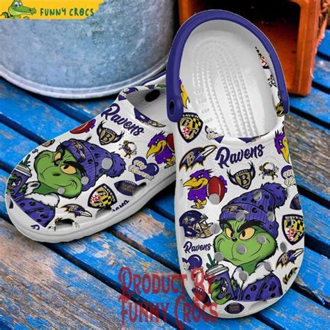 The Grinch Baltimore Ravens Crocs Shoes Discover Comfort And Style