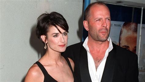 Bruce Willis Atteint De D Mence Des Images Avec Son Ex Demi Moore