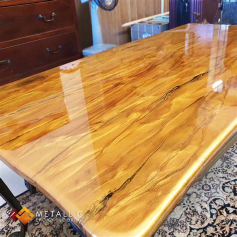 Tabletops Metallic Epoxy Singapore