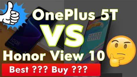 Honor View Vs Oneplus T Full Comparision Ai Feature Must Watch