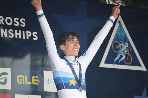 CHAMPIONNATS EUROPE CYCLO CROSS 2022 LEO BISIAUX CHAMPION DEUROPE