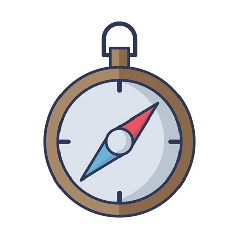 Premium Vector Compass Icon Vector On Trendy Design