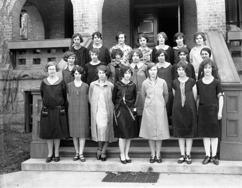 Sacred Heart Academy Class Picture Photograph Wisconsin Historical