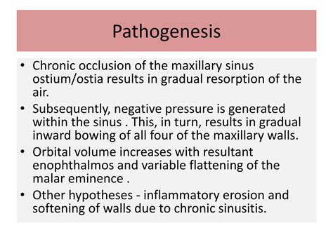 Silent Sinus Syndrome In The Eye Of A Radiologist Ppt