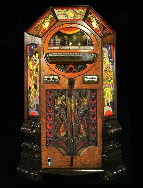 1942 Wurlitzer Model 42 Victory Juke Box Via Art Deco And FB