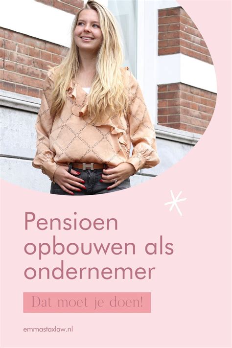 Pensioen Voor Ondernemers Artofit