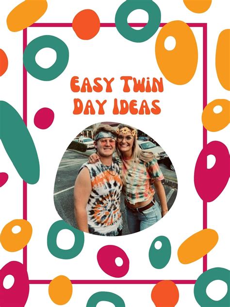 63 Easy Twin Day Spirit Week Outfit Ideas That Are Cute - momma teen