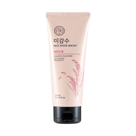 Buy The Face Shop Rice Water Bright Cleansing Foam 150 Ml Online At