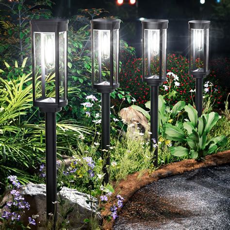 Solar Pathway Lights Outdoor6 Pack Solar Lights Outdoor Ip65