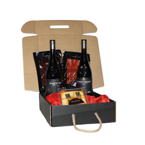 Cesta Gourmet Regalo Vino Ramón Bilbao Edición Limitada Queso Vega De