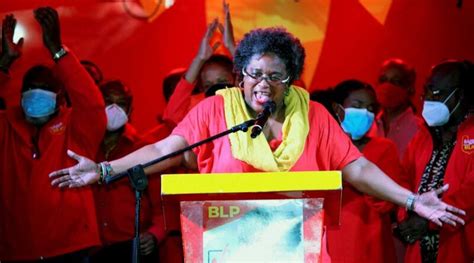 Mia Mottley Adopte Une Vision Globale Apr S Sa R Lection Crasante