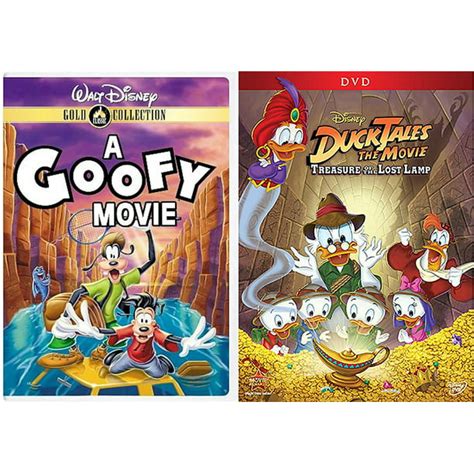 Disney Adventure Cartoons Ducktales The Movie And A Goofy Movie Dvd