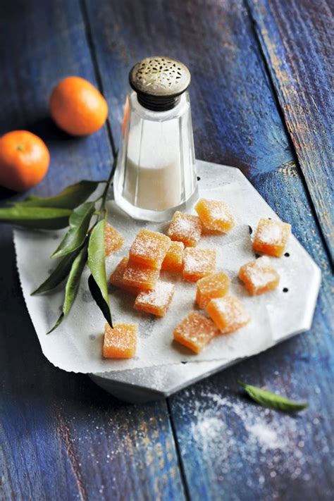 Pâte de fruits à la clémentine Recette Cuisine