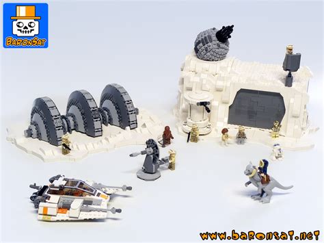 Lego Hoth Rebel Base Moc Model Empire Strikes Back