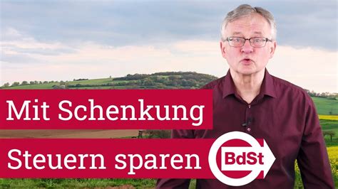 Mit Schenkung Steuern Sparen Rechtzeitige Verm Gens Bertragung