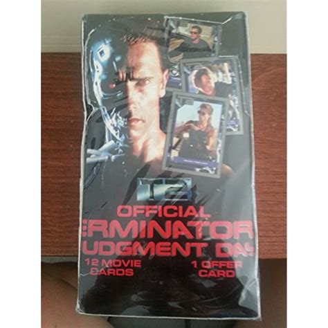 Impel Official Terminator 2 Judgement Day Movie Trading Cards Sealed