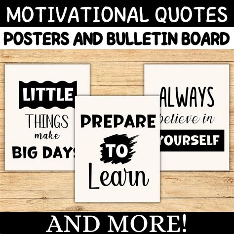 Classroom Motivation: 22 Inspirational Quote Posters to Empower Students! | Made By Teachers