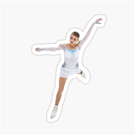 Alena Kostornaia Sticker For Sale By Brooksie Skates Redbubble