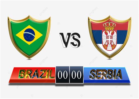 Brazil Vs Serbia Flag World Cup Brazil Flag Png Transparent Clipart