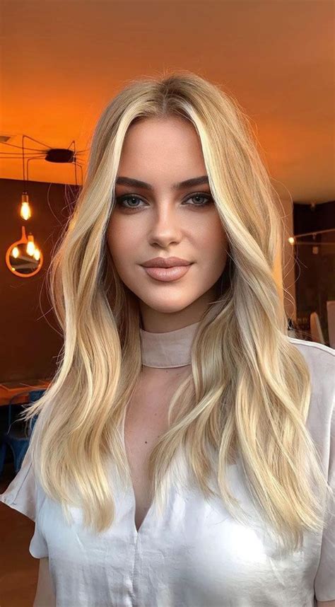 35 Cute Summer Hair Colours Hairstyles Buttery Blonde With Platinum