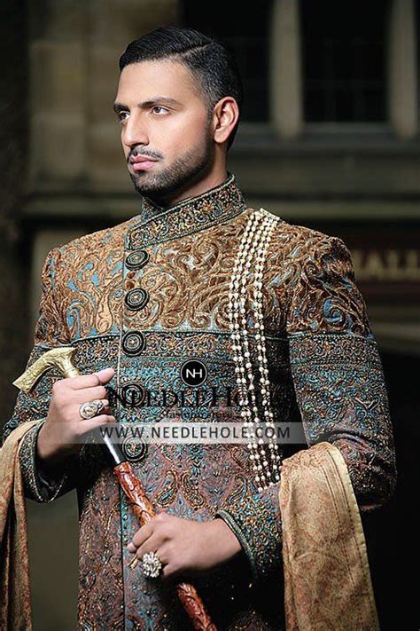 Men Sherwani Achkan For Wedding By Manish Malhotra Indian Men Fashion