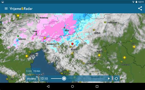 Vrijeme Radar Android Aplikacije Na Google Playu