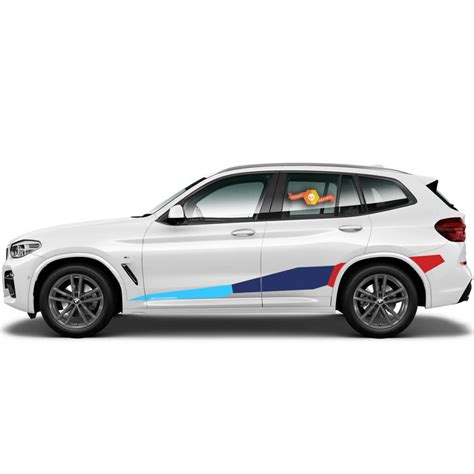 Bmw M Power M Performance Huge Side New Vinyl Decals Stickers For Bmw G05 G06 X5 X6 Series X5m