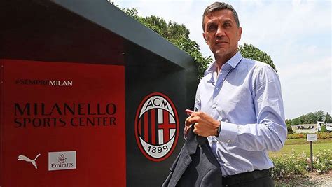 Official Ac Milan Confirm Paolo Maldini Has Left Role As Technical