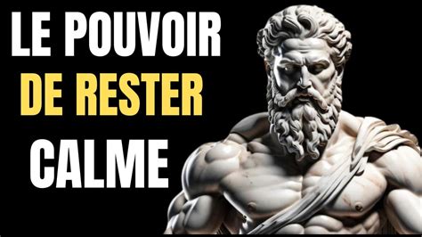 10 LEÇONS du STOÏCISME pour GARDER CALME Marcus Aurelius STOÏCISME