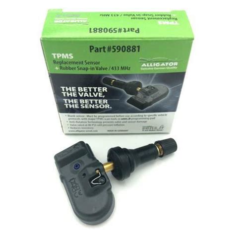 Set Alligator Tpms Tire Pressure Sensor Mhz Rubber