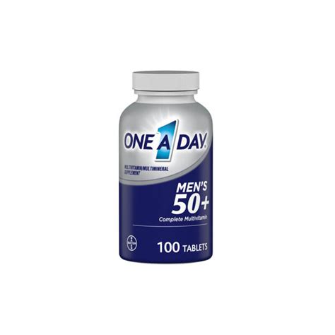 One A Day Mens 50 Complete Multivitamin 100 Tablets Babelle