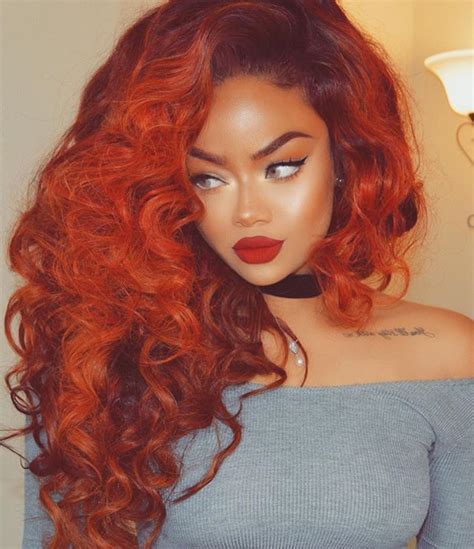 Copper Burnt Orange Hair Color African American Best Hairstyles In 2020 100 Trending Ideas