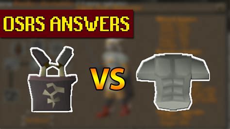 Osrs Answers Fighter Torso Or Bandos Chestplaste Youtube