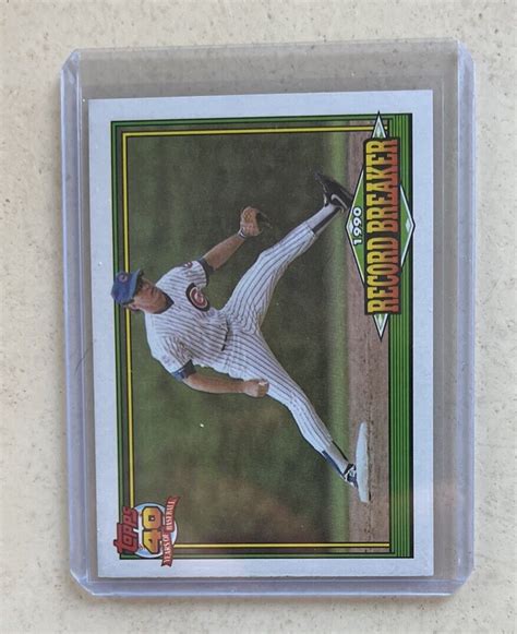 Topps Record Breaker Ryne Sandberg For Sale Online Ebay