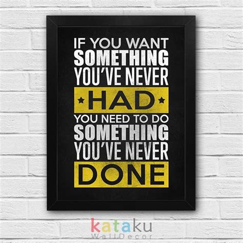 Jual Poster Motivasi Hiasan Dinding Inspiratif You Need To Do Something