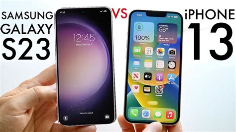 Samsung Galaxy S23 Vs IPhone 13 Quick Comparison YouTube