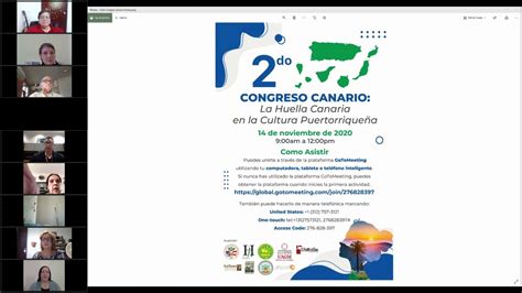 Do Congreso Canario La Huella Canaria En La Cultura Puertorrique A