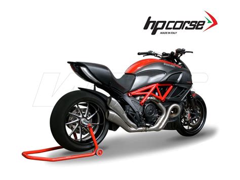 Duhy Ab Coppia Terminali Evolution Hp Corse Inox Satinato Ducati