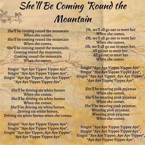 Shell Be Coming Round The Mountain Lyrics Origins And Video