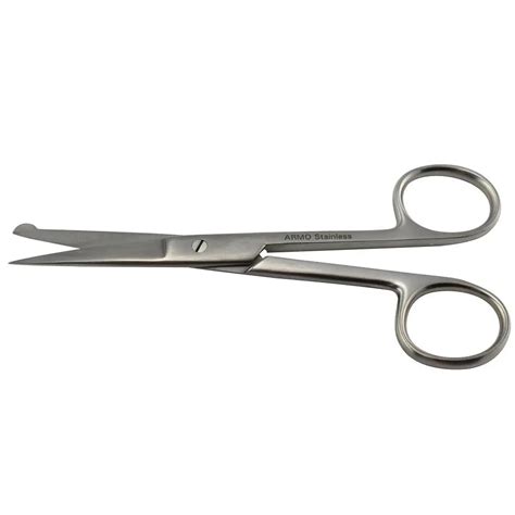 Surgical Scissors Sharpprobe Incision Straight 13cm Armo