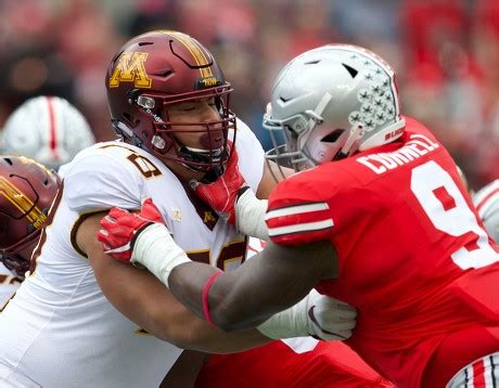 Offensive Lineman Daniel Faalele 78 Minnesota Editorial Stock Photo