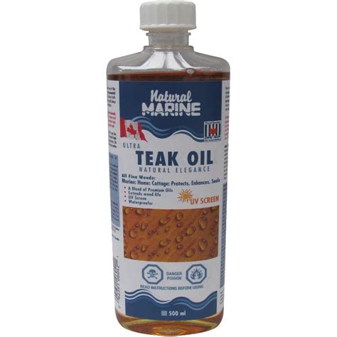 natural marine ml ultra teak boat oil home hardware