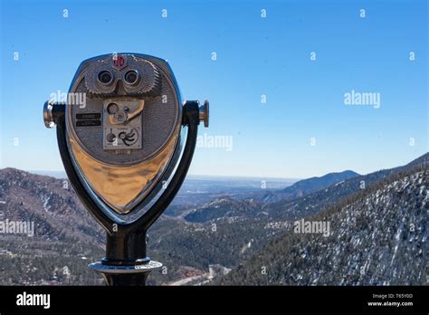 Pikes Peak Colorado Usa Stock Photo Alamy